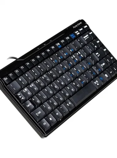 [Anyzone] 유선 미니키보드, K500 Mini [블랙/USB/키스킨포함]