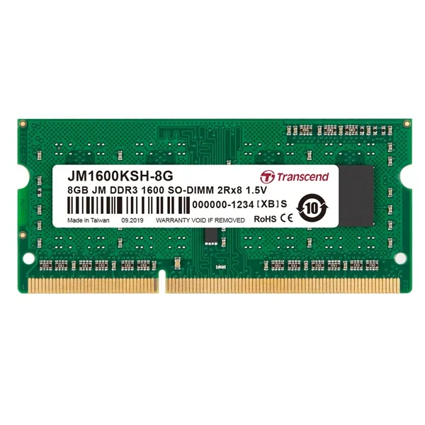 [Transcend] 노트북용 트랜센드 DDR3 PC3-12800 CL11 [8GB] (1600)