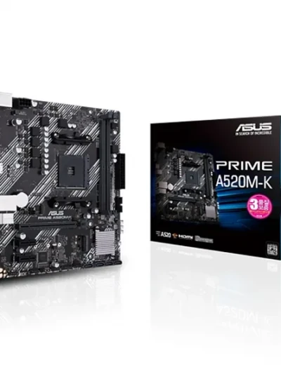 [ASUS] PRIME A520M-K STCOM (AMD A520/M-ATX)
