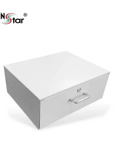 [LANStar] 랜스타 허브랙 슬라이드 서랍장 4U [LS-4UID] [아이보리]