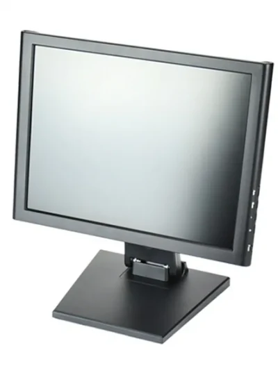[하이드림엘씨디] 산업용 일반모니터 38cm 사무용 업소용 매장용 HDL-150RH-LED 듀얼힌지 스탠드