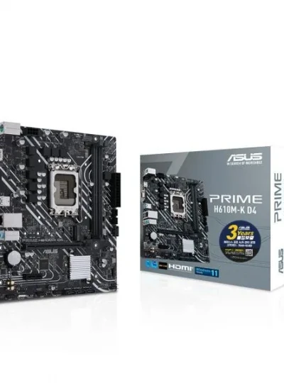[ASUS] PRIME H610M-K D4 인텍앤컴퍼니 (인텔H610/M-ATX) ▶ MD 픽! 쿠폰 할인(~7/31) ◀