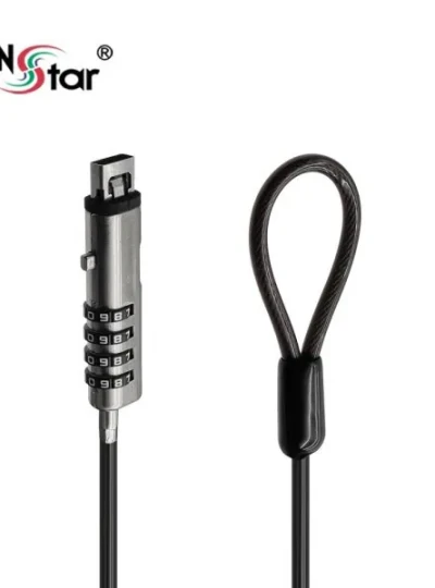 [라인업시스템] 다이얼형 잠금장치, LS-NLOCK [USB포트락/와이어]