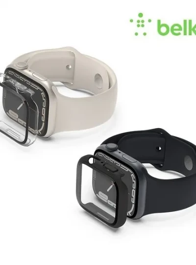 [Belkin] 벨킨 애플워치 템퍼드 커브 강화유리 + 범퍼 케이스 [옵션 선택]