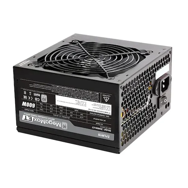 [잘만] MegaMax ET 80PLUS STANDARD ATX 블랙 [600W]