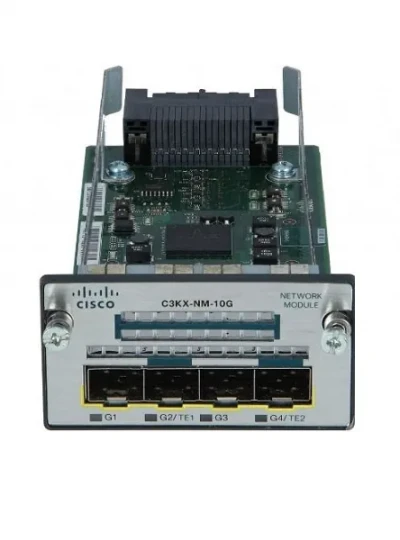 [시스코] C3KX-NM-10G 3560X, 3750X 용 SFP 업링크 모듈 [중고제품]