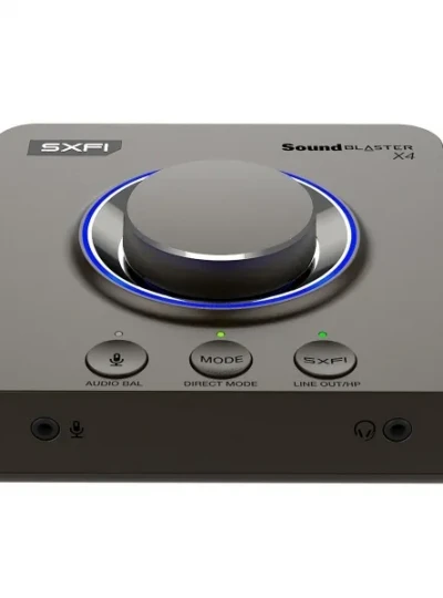 [크리에이티브] 사운드 블라스터 X4 (외장형/USB Type-C/7.1ch/옵티컬OUT)