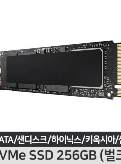 [랜덤] M.2 2280 NVMe SSD 250~256GB [제조사 랜덤발송][A/S 1개월] [벌크/탈거상품]