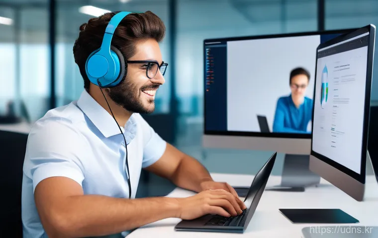 대신동 미디어엔코더 Media Encoder 원격설치 설명 사진