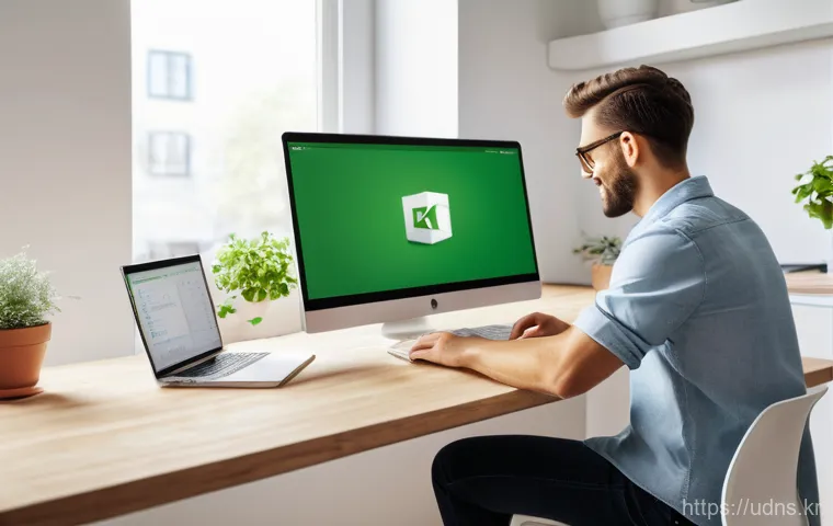 보람동 엑셀 Excel 원격설치 설명 사진