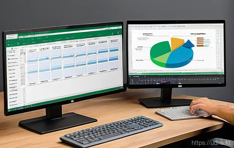 탄벌동 엑셀 Excel 원격설치 설명 사진